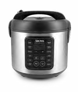 Aroma ARC-5200SB digital multicooker shown in the Aroma Housewares 2025 product catalog; photo-versus-render status unknown.