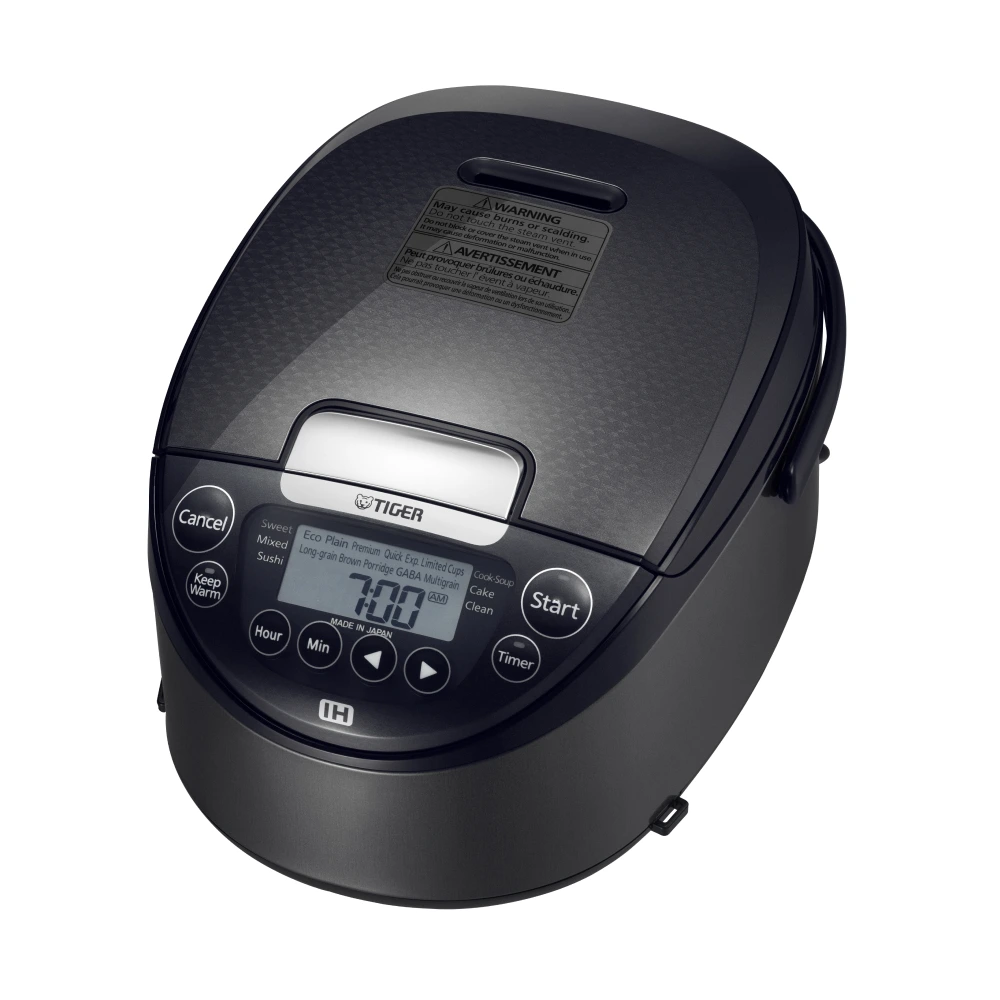 Tiger JPW-G18U dark gray induction rice cooker
