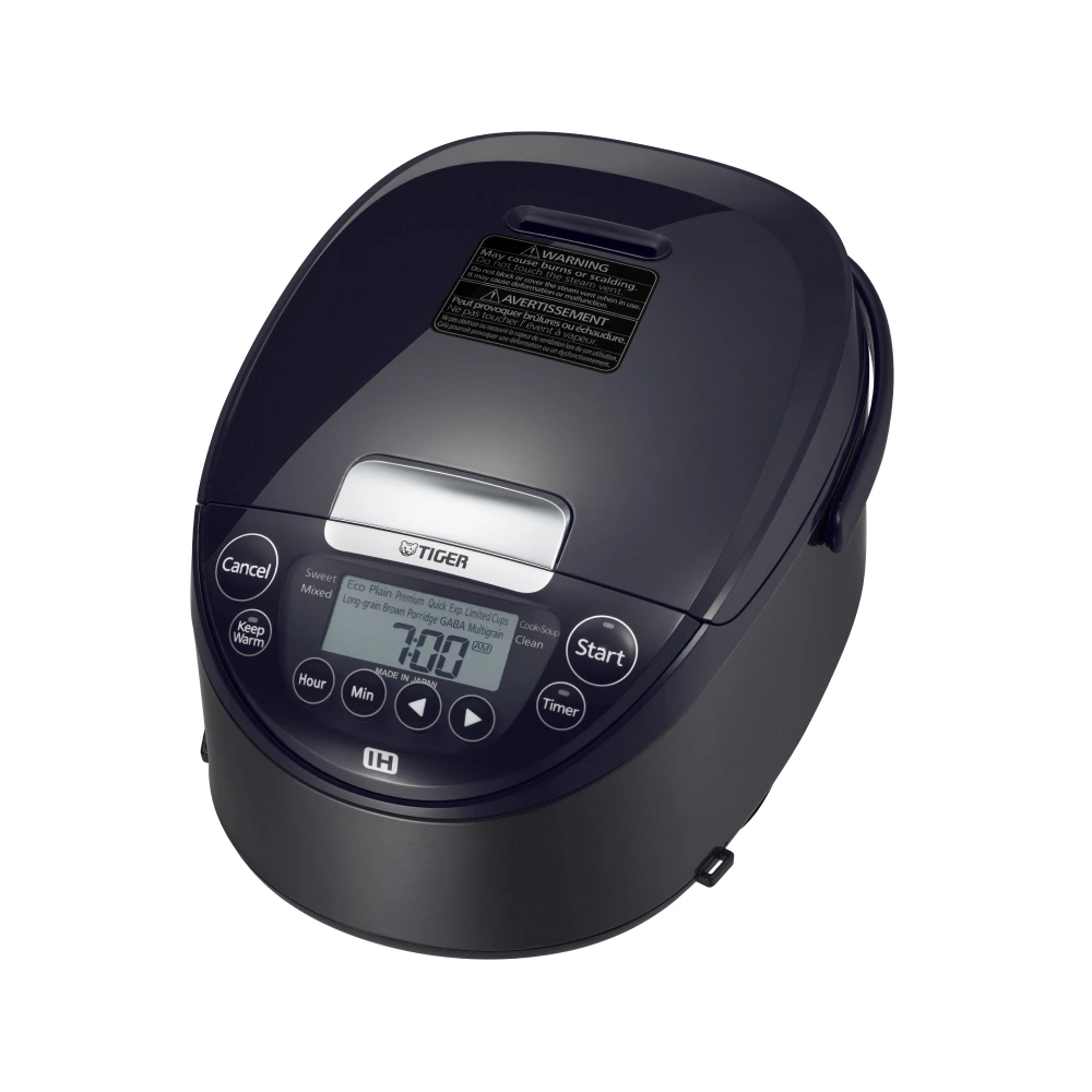 Official Tiger JPW-H10U mauve-black rice cooker